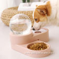 eco-friendly multifunctional plastic double pet feeder